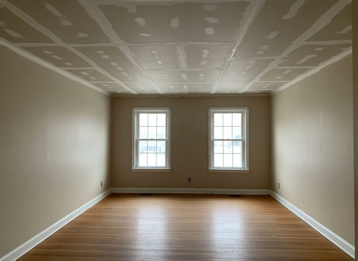 Ceiling cracked along every joint in East Hartford
